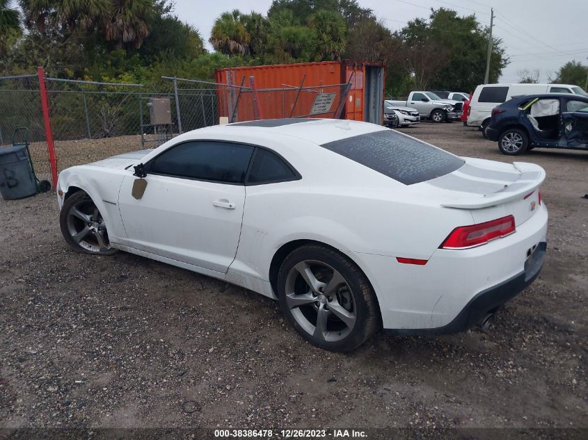 2014 CHEVROLET CAMARO LT - 2G1FC1E33E9154671