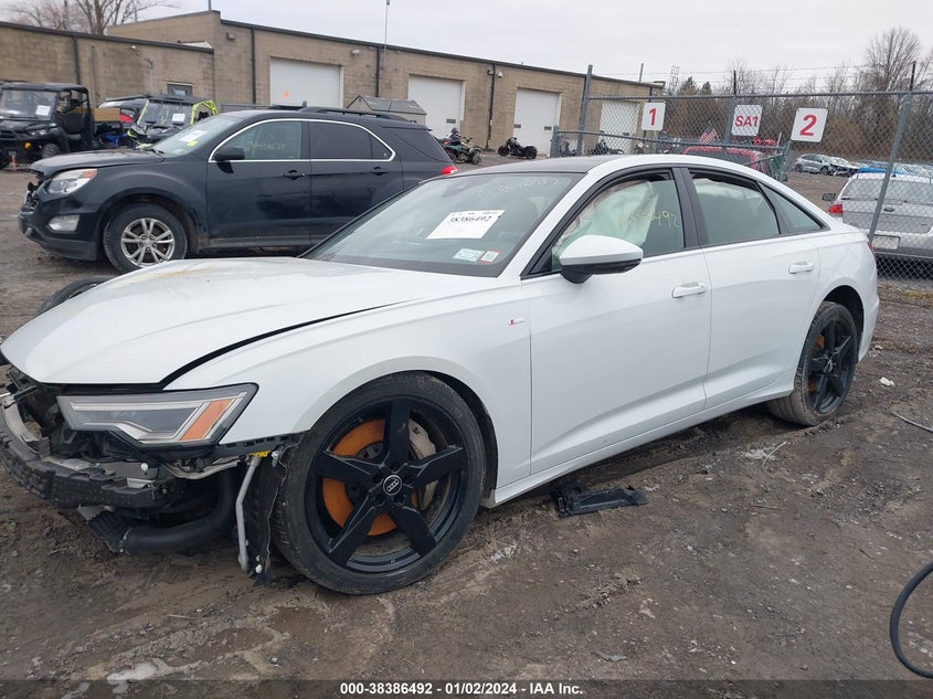 VIN WAUL2AF26LN076610 2020 AUDI A6 PREMIUM PLUS