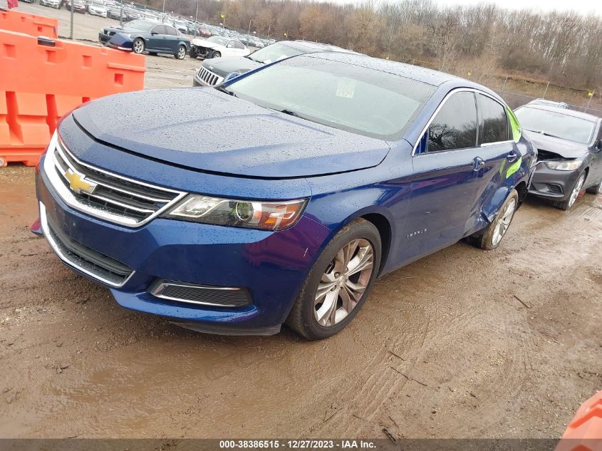 2014 CHEVROLET IMPALA LT - 1G1125S35EU141531