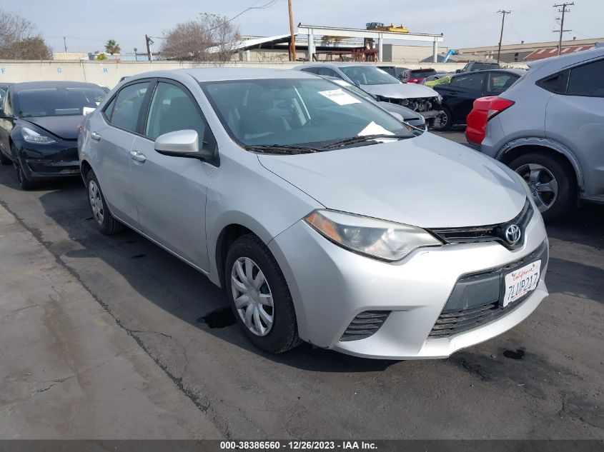 2015 TOYOTA COROLLA L/LE/LE PLS/PRM/S/S PLS - 5YFBURHE9FP319817