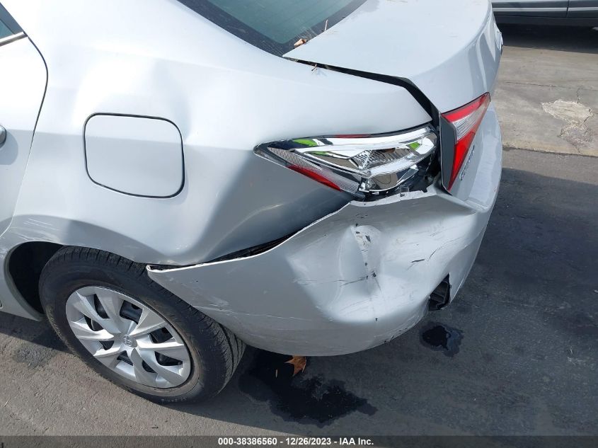 2015 TOYOTA COROLLA L/LE/LE PLS/PRM/S/S PLS - 5YFBURHE9FP319817