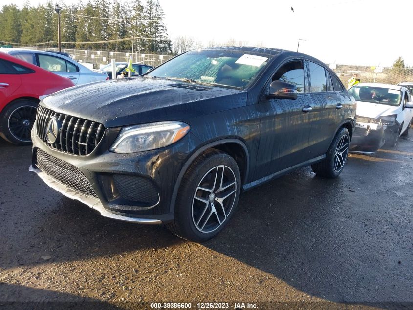 2016 MERCEDES-BENZ GLE 450 AMG COUPE 4MATIC 4JGED6EB9GA022442