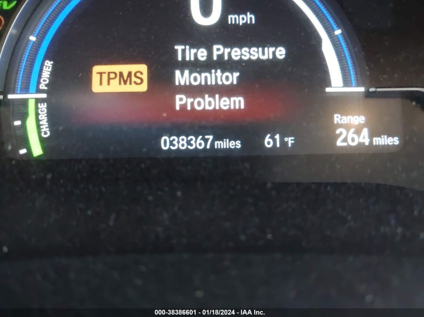 2021 HONDA CLARITY PLUG-IN HYBRID TOURING - JHMZC5F37MC001971
