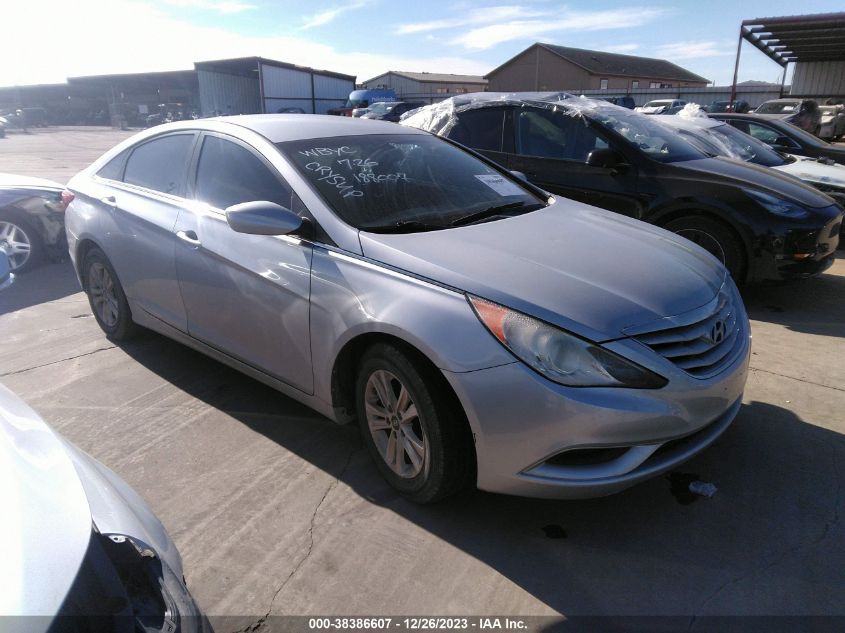 2013 HYUNDAI SONATA GLS - 5NPEB4AC4DH650037