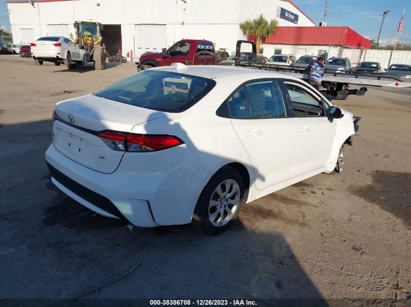 2022 TOYOTA COROLLA LE - 5YFEPMAE2NP375176