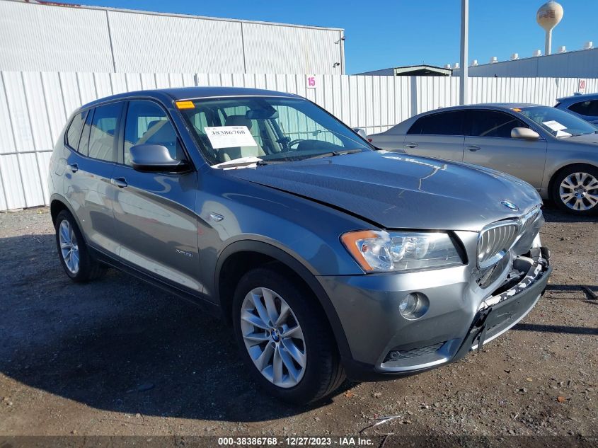 2013 BMW X3 XDRIVE28I - 5UXWX9C58D0D05187