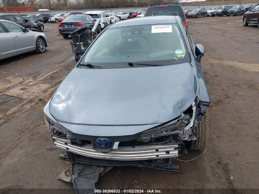 2021 TOYOTA COROLLA HYBRID LE - JTDEAMDE4MJ020252