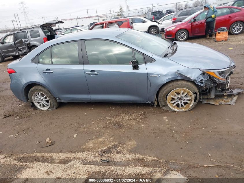 2021 TOYOTA COROLLA HYBRID LE - JTDEAMDE4MJ020252
