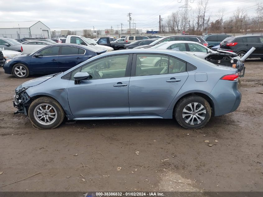 2021 TOYOTA COROLLA HYBRID LE - JTDEAMDE4MJ020252