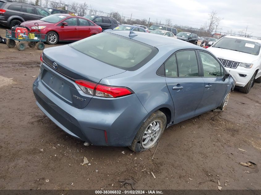 2021 TOYOTA COROLLA HYBRID LE - JTDEAMDE4MJ020252