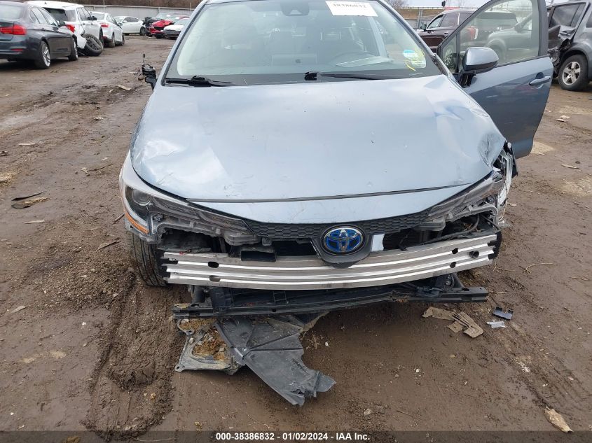 2021 TOYOTA COROLLA HYBRID LE - JTDEAMDE4MJ020252