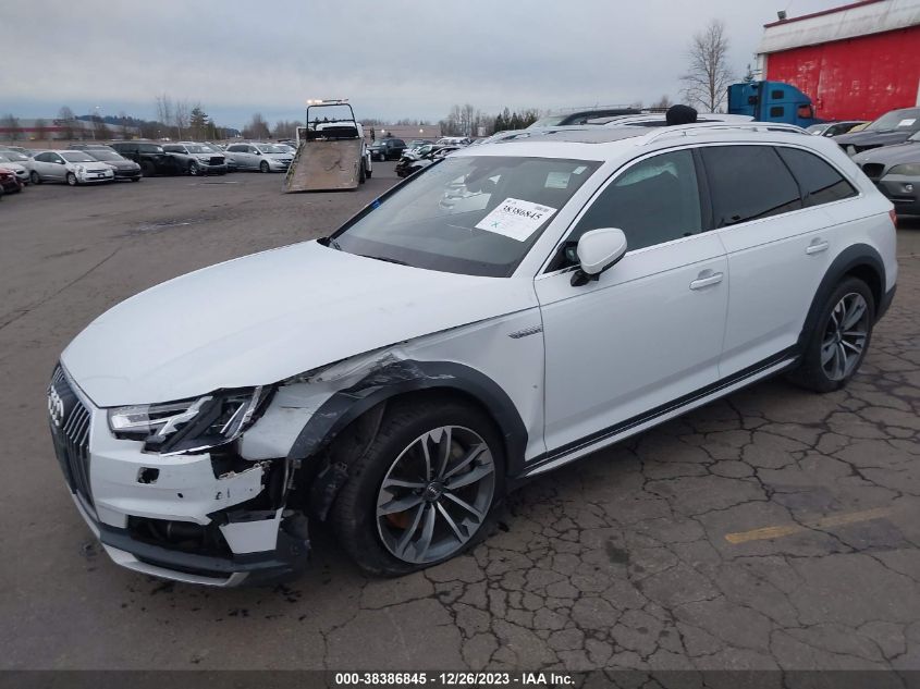 2017 AUDI A4 ALLROAD 2.0T PREMIUM WA18NAF47HA085410