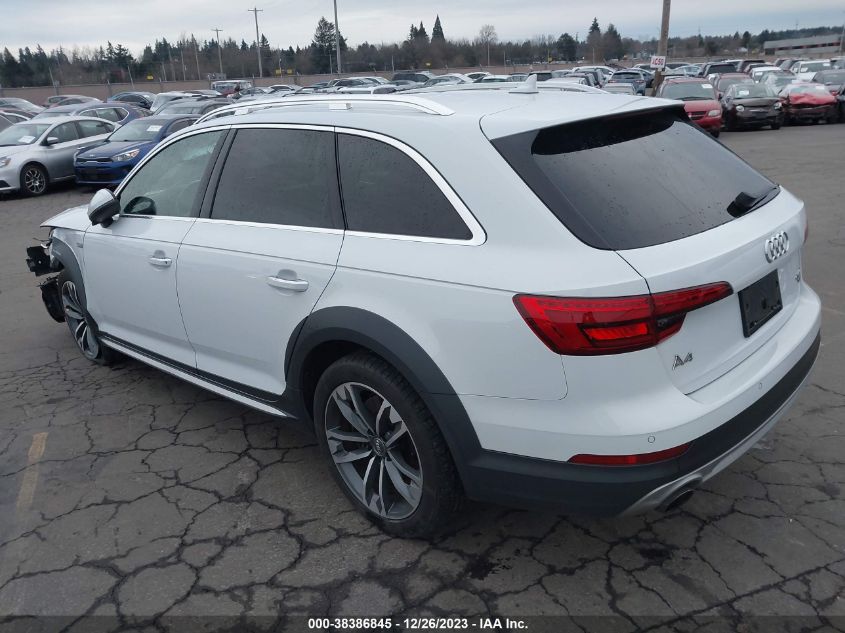 2017 AUDI A4 ALLROAD 2.0T PREMIUM WA18NAF47HA085410