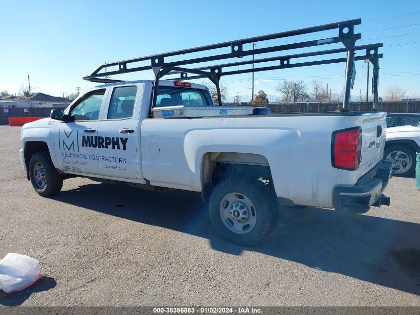 2016 CHEVROLET SILVERADO 2500HD WT - 1GC2CUEG5GZ124610