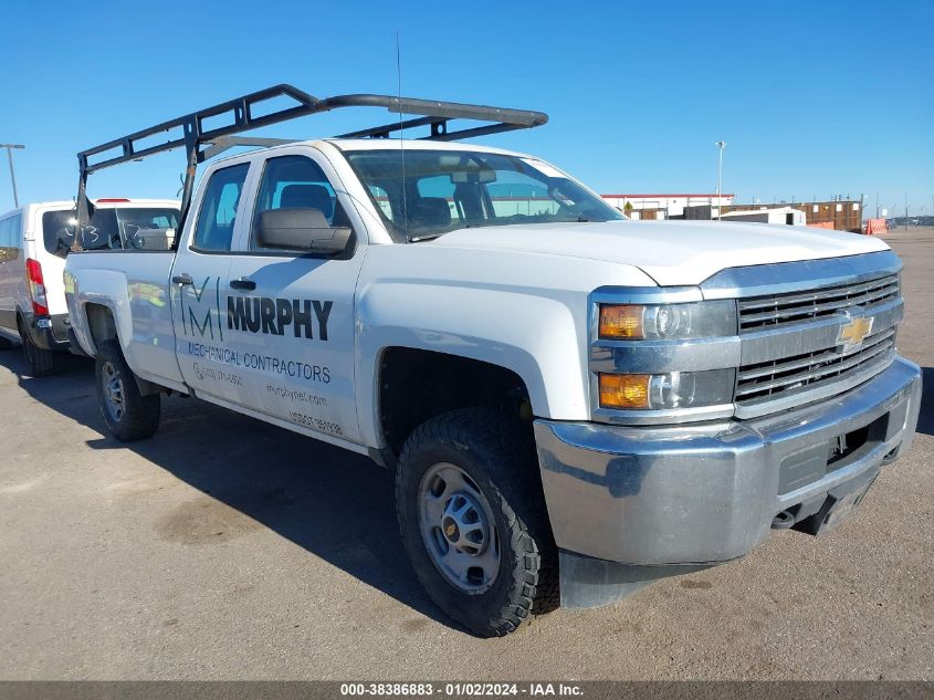 2016 CHEVROLET SILVERADO 2500HD WT - 1GC2CUEG5GZ124610