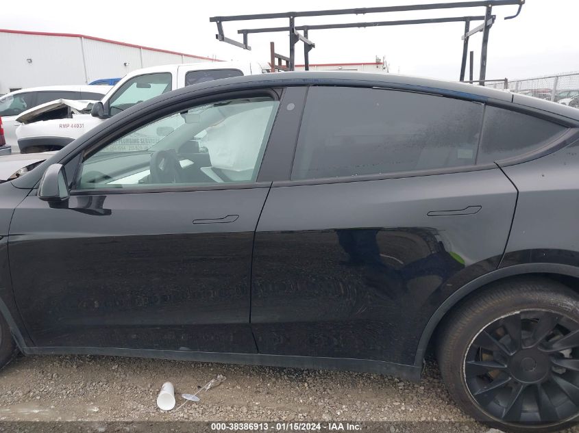 2022 TESLA MODEL Y LONG RANGE DUAL MOTOR ALL-WHEEL DRIVE - 7SAYGAEE4NF428982