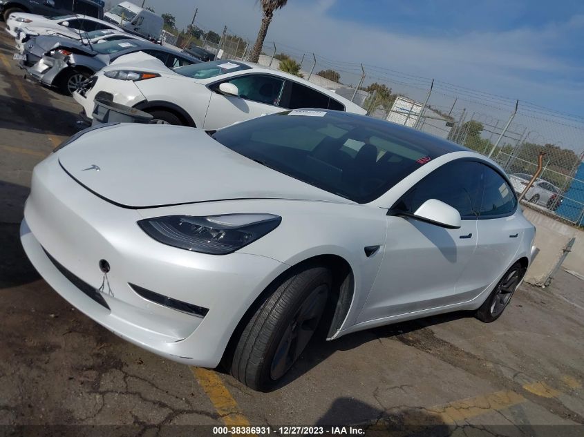 2021 TESLA MODEL 3 - 5YJ3E1EA1MF997121