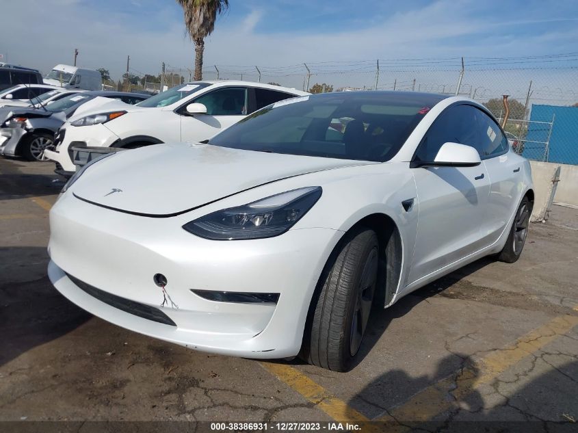 2021 TESLA MODEL 3 - 5YJ3E1EA1MF997121