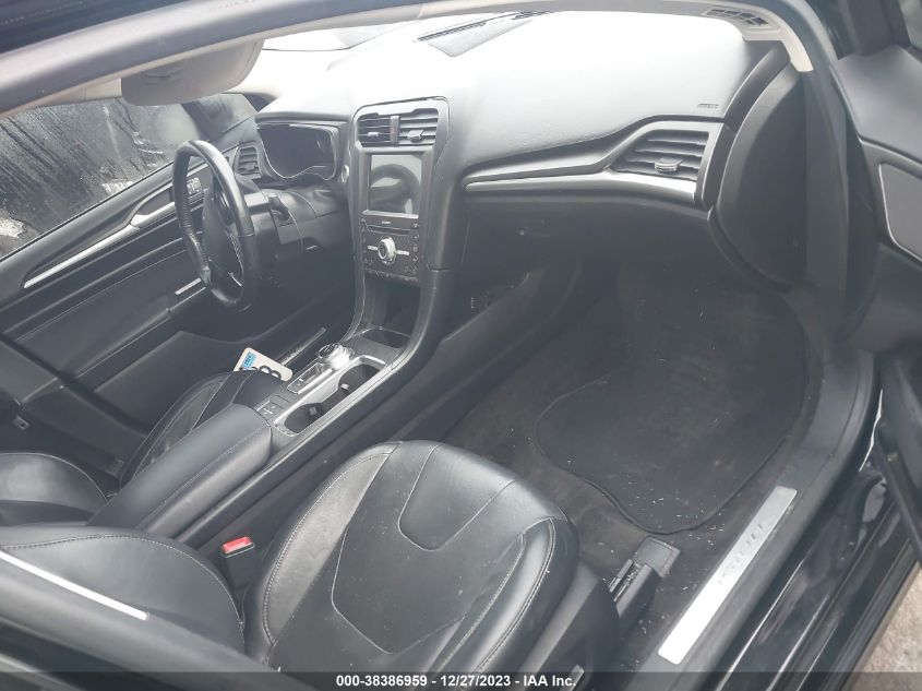 2017 FORD FUSION HYBRID TITANIUM - 3FA6P0RU2HR356351