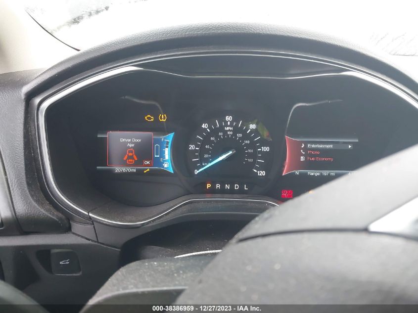 2017 FORD FUSION HYBRID TITANIUM - 3FA6P0RU2HR356351