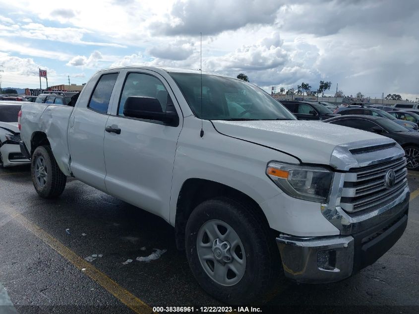 2019 TOYOTA TUNDRA DOUBLE CAB SR/SR5 5TFRM5F18KX142597