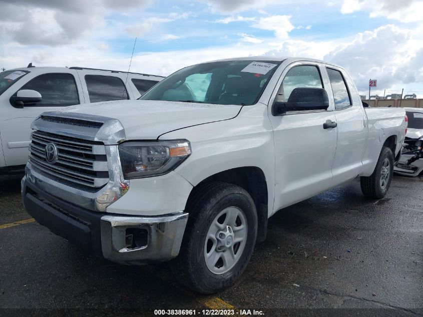 2019 TOYOTA TUNDRA DOUBLE CAB SR/SR5 5TFRM5F18KX142597