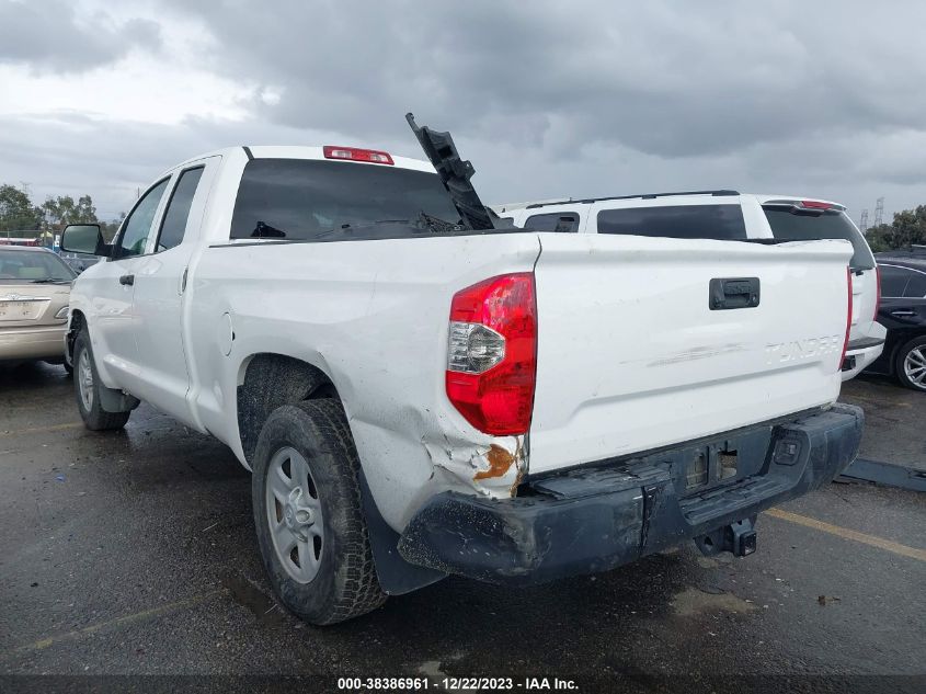 2019 TOYOTA TUNDRA DOUBLE CAB SR/SR5 5TFRM5F18KX142597