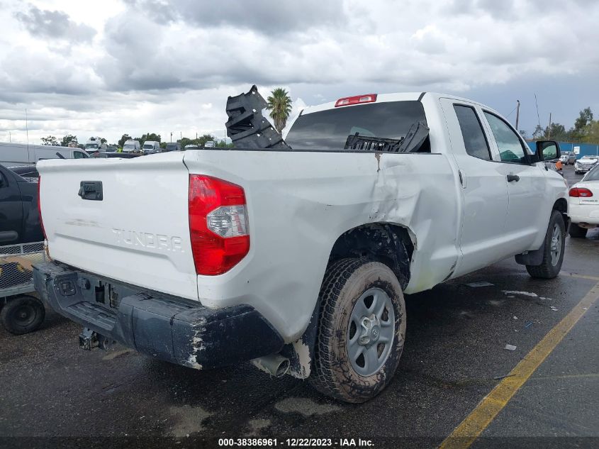 2019 TOYOTA TUNDRA DOUBLE CAB SR/SR5 5TFRM5F18KX142597