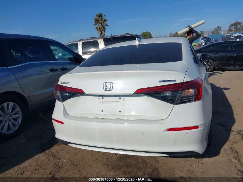 2022 HONDA CIVIC TOURING - 2HGFE1F99NH329887