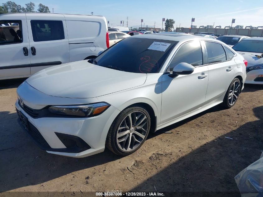 2022 HONDA CIVIC TOURING - 2HGFE1F99NH329887