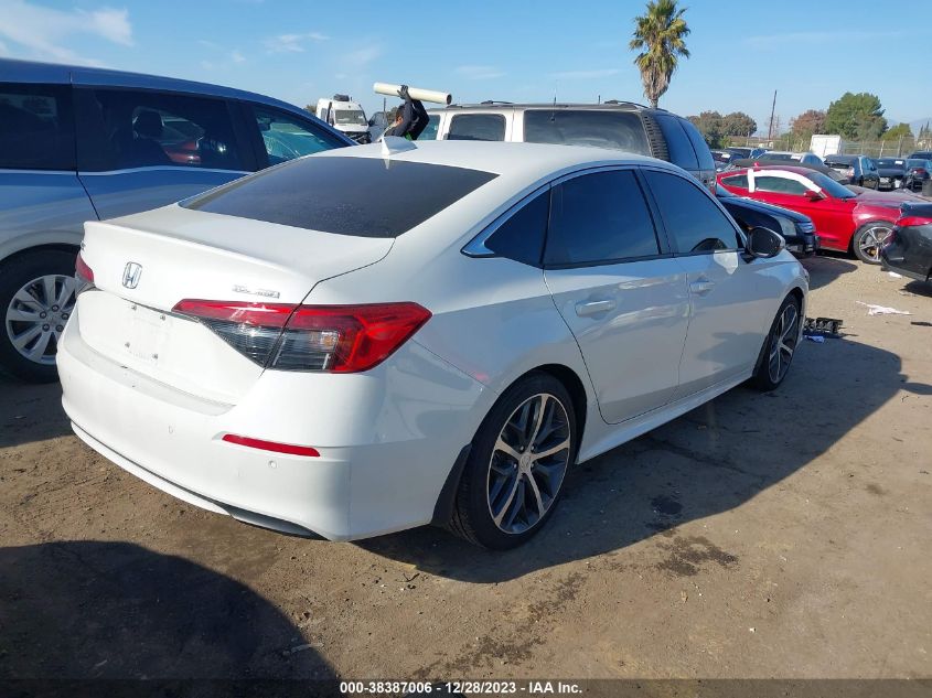 2022 HONDA CIVIC TOURING - 2HGFE1F99NH329887
