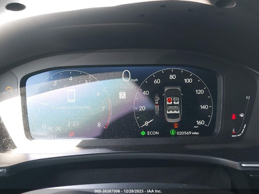 2022 HONDA CIVIC TOURING - 2HGFE1F99NH329887