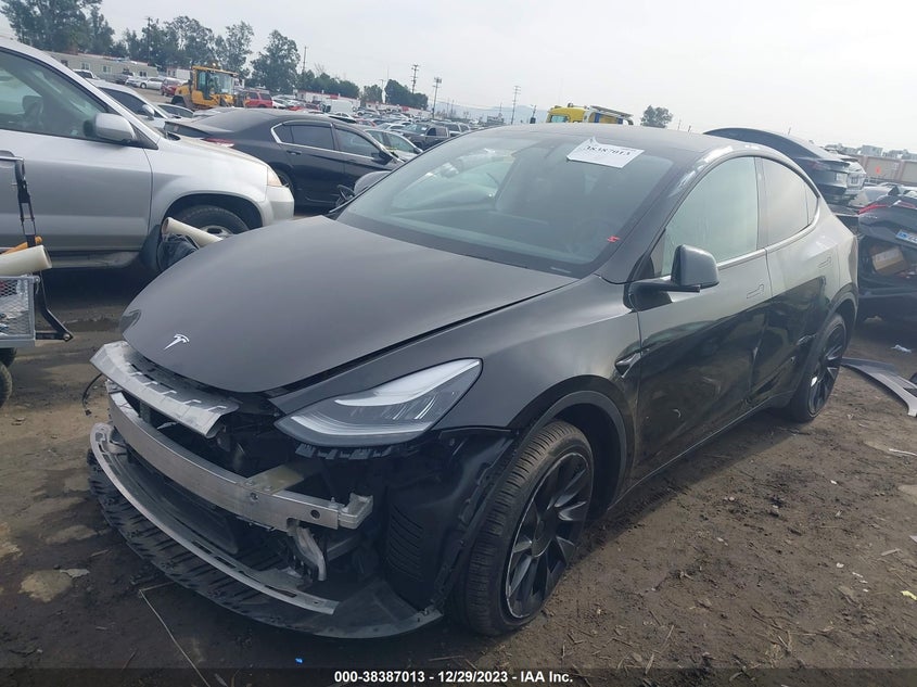 VIN 5YJYGDEE0MF067649 2021 TESLA MODEL Y LONG RANGE DUAL MOTOR ALL-WHEEL DRIVE