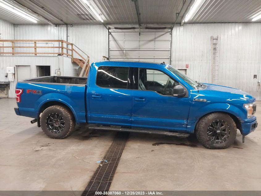 2019 FORD F-150 SUPERCREW - 1FTEW1E48KFD54483