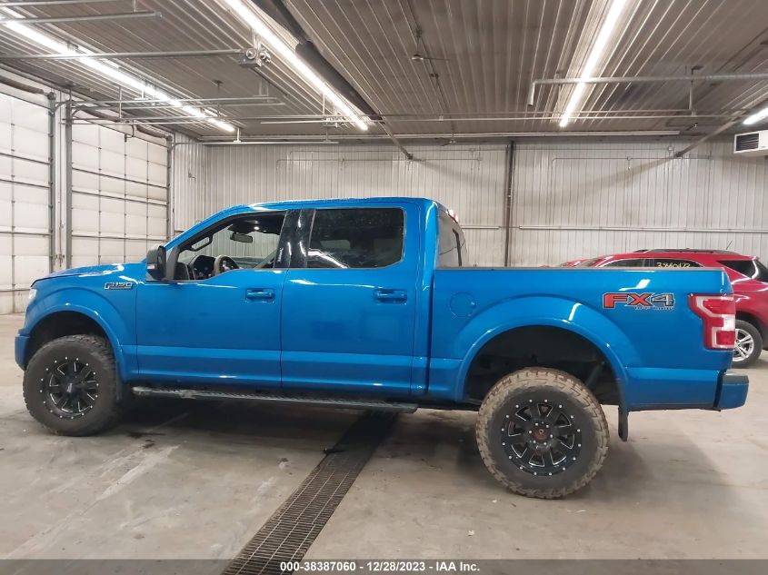 2019 FORD F-150 SUPERCREW - 1FTEW1E48KFD54483