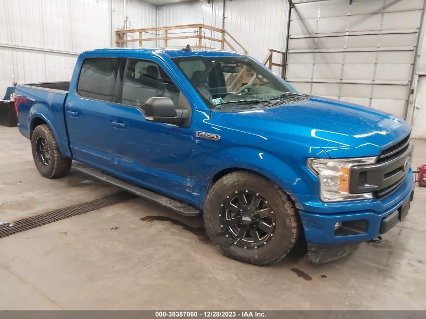 2019 FORD F-150 SUPERCREW - 1FTEW1E48KFD54483