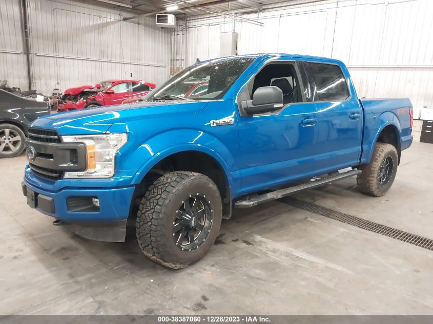 2019 FORD F-150 SUPERCREW - 1FTEW1E48KFD54483