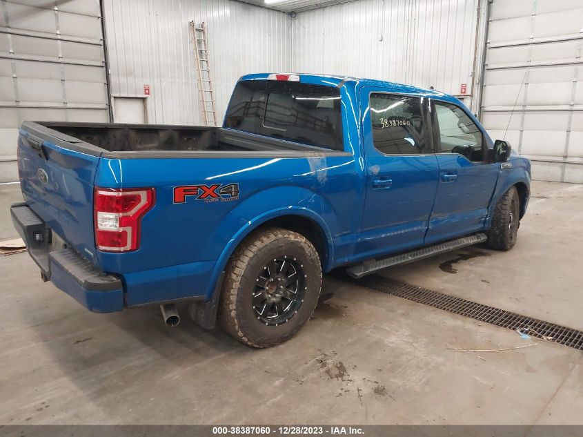 2019 FORD F-150 SUPERCREW - 1FTEW1E48KFD54483