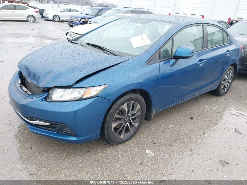 2013 HONDA CIVIC EX - 2HGFB2F85DH516371