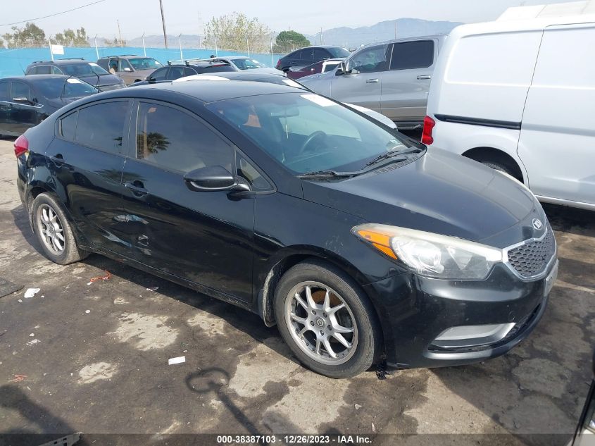 2015 KIA FORTE LX - KNAFK4A63F5386890