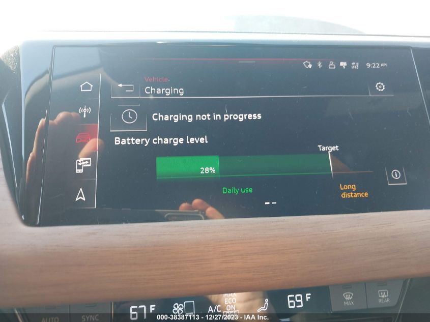2023 AUDI E-TRON GT PREMIUM PLUS QUATTRO - WAUFJBFW0P7004109