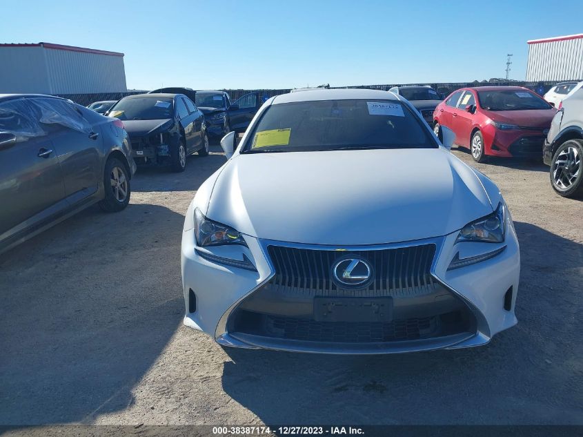 2016 LEXUS RC 200T 200T - JTHHA5BC5G5000513