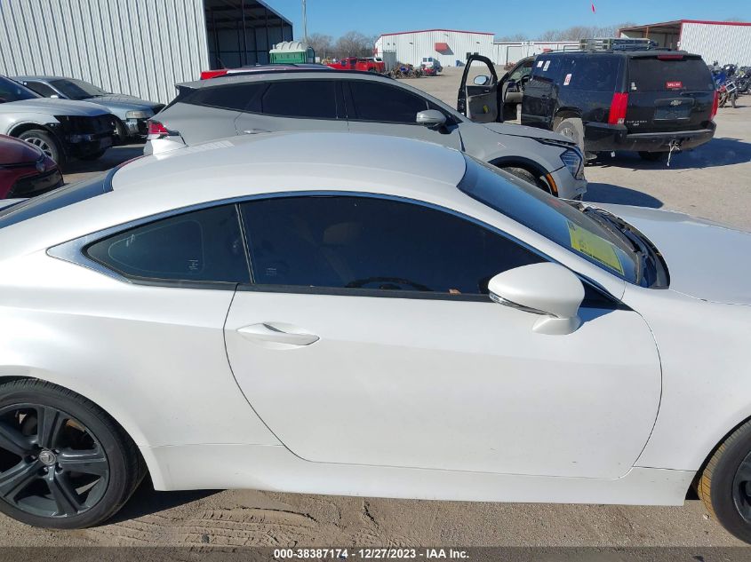 2016 LEXUS RC 200T 200T - JTHHA5BC5G5000513