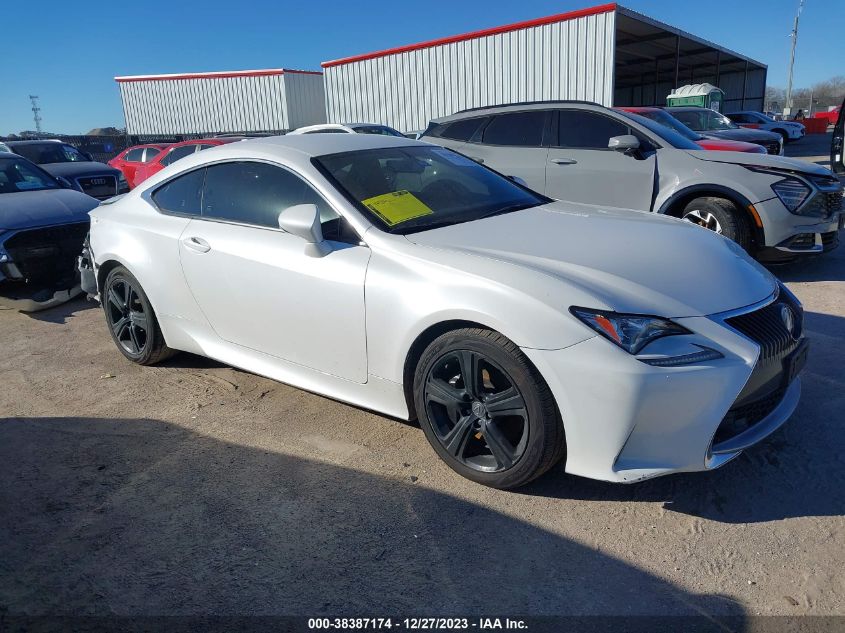 2016 LEXUS RC 200T 200T - JTHHA5BC5G5000513