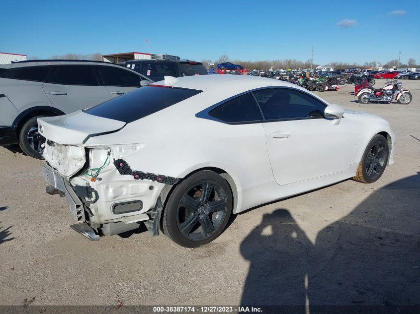 2016 LEXUS RC 200T 200T - JTHHA5BC5G5000513