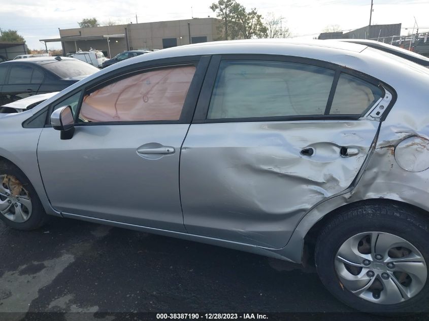 2014 HONDA CIVIC LX - 19XFB2E54EE035627