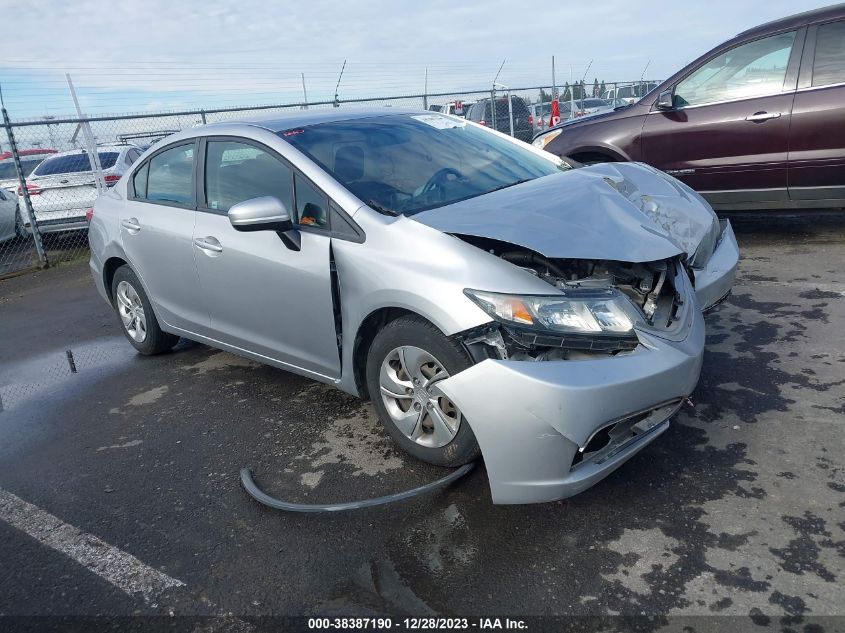 2014 HONDA CIVIC LX - 19XFB2E54EE035627