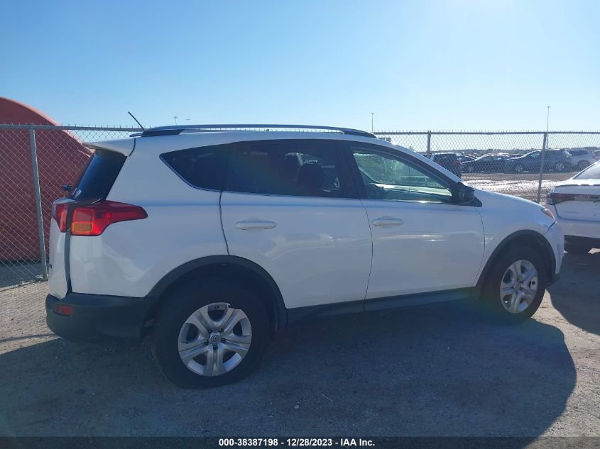 2014 TOYOTA RAV4 LE - JTMZFREV0EJ011080