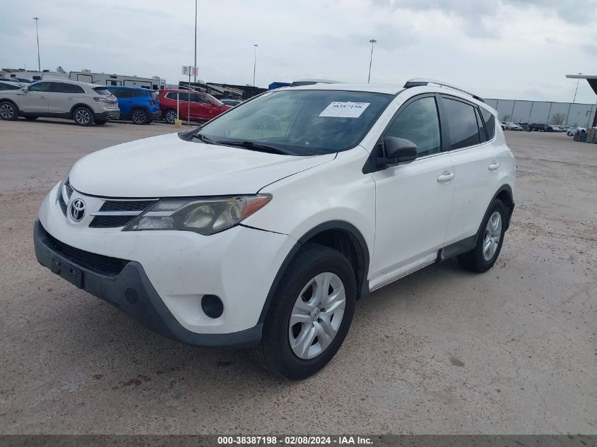 2014 TOYOTA RAV4 LE - JTMZFREV0EJ011080