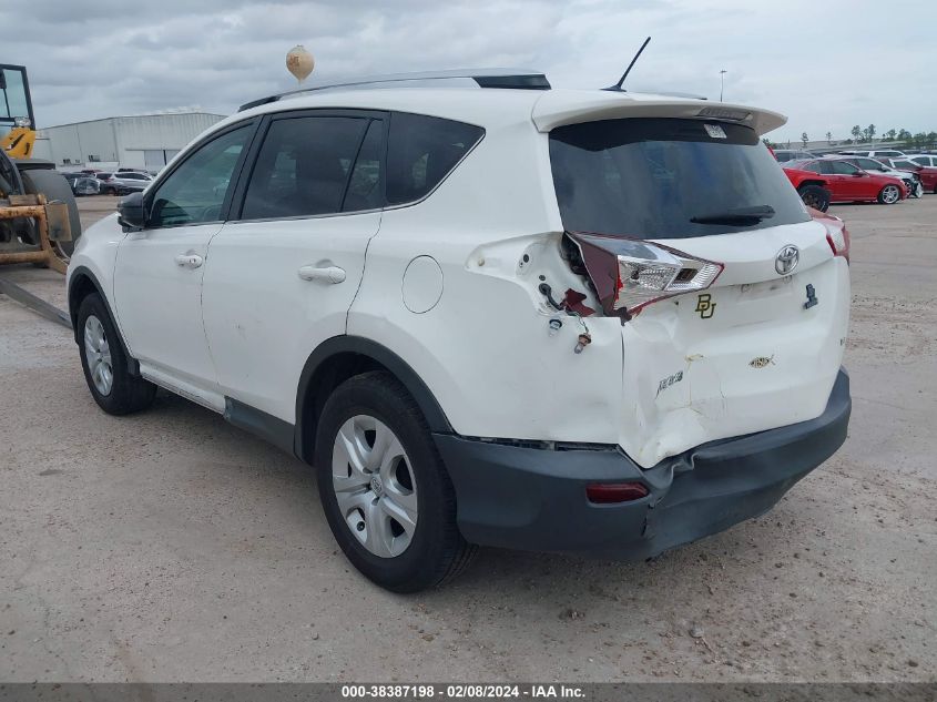 2014 TOYOTA RAV4 LE - JTMZFREV0EJ011080